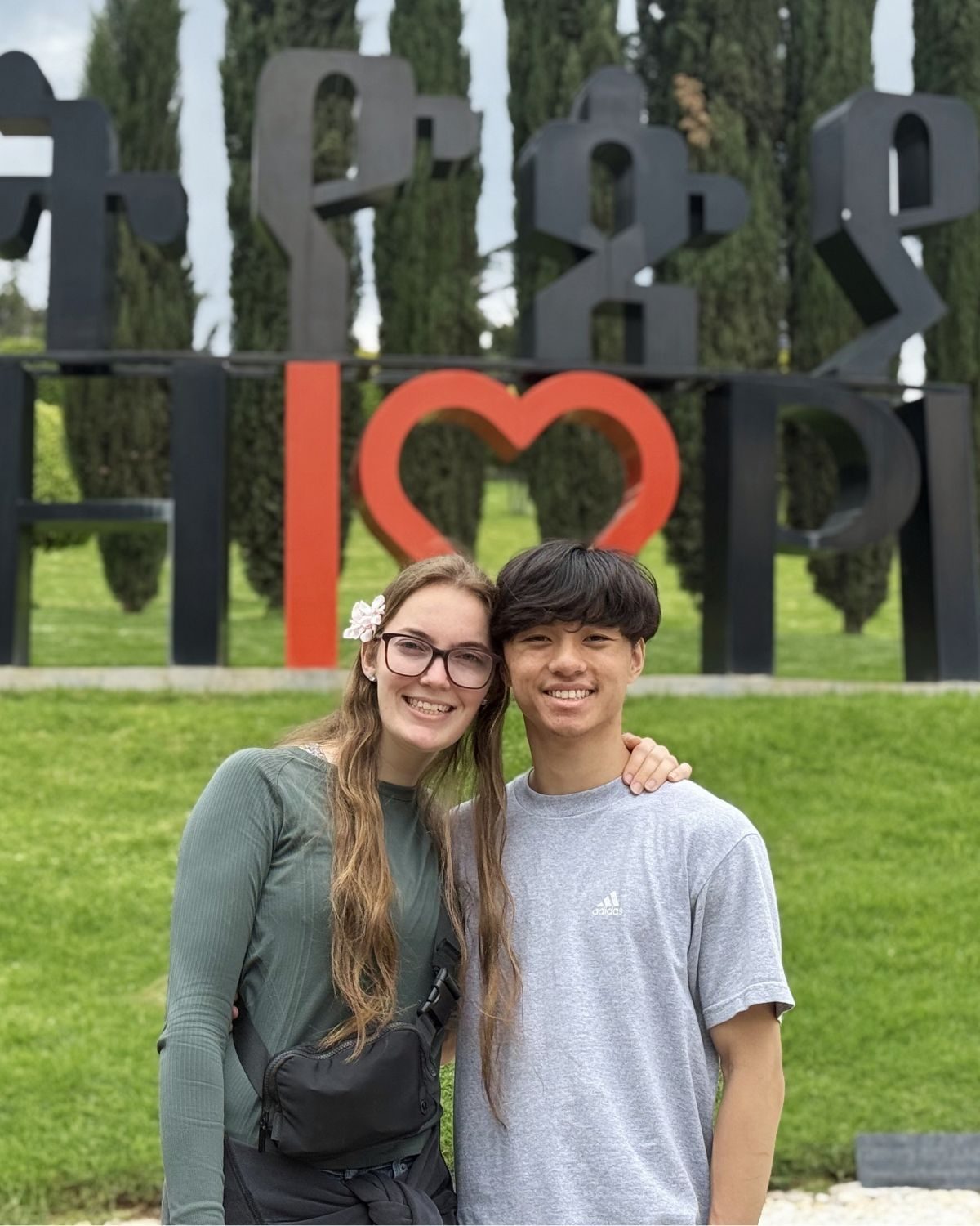 Madi and Ethan, co-founders of Lloyd's Neighborhood Pet Sitting